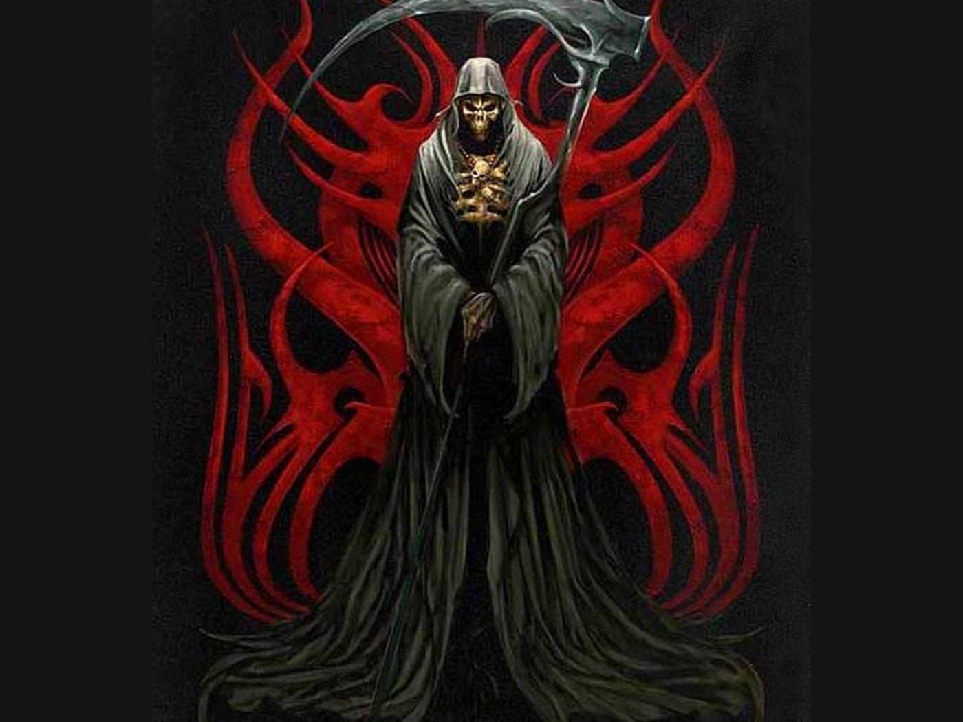 Female Grim Reaper. THE REAPERS PATH. Tattoo Designs