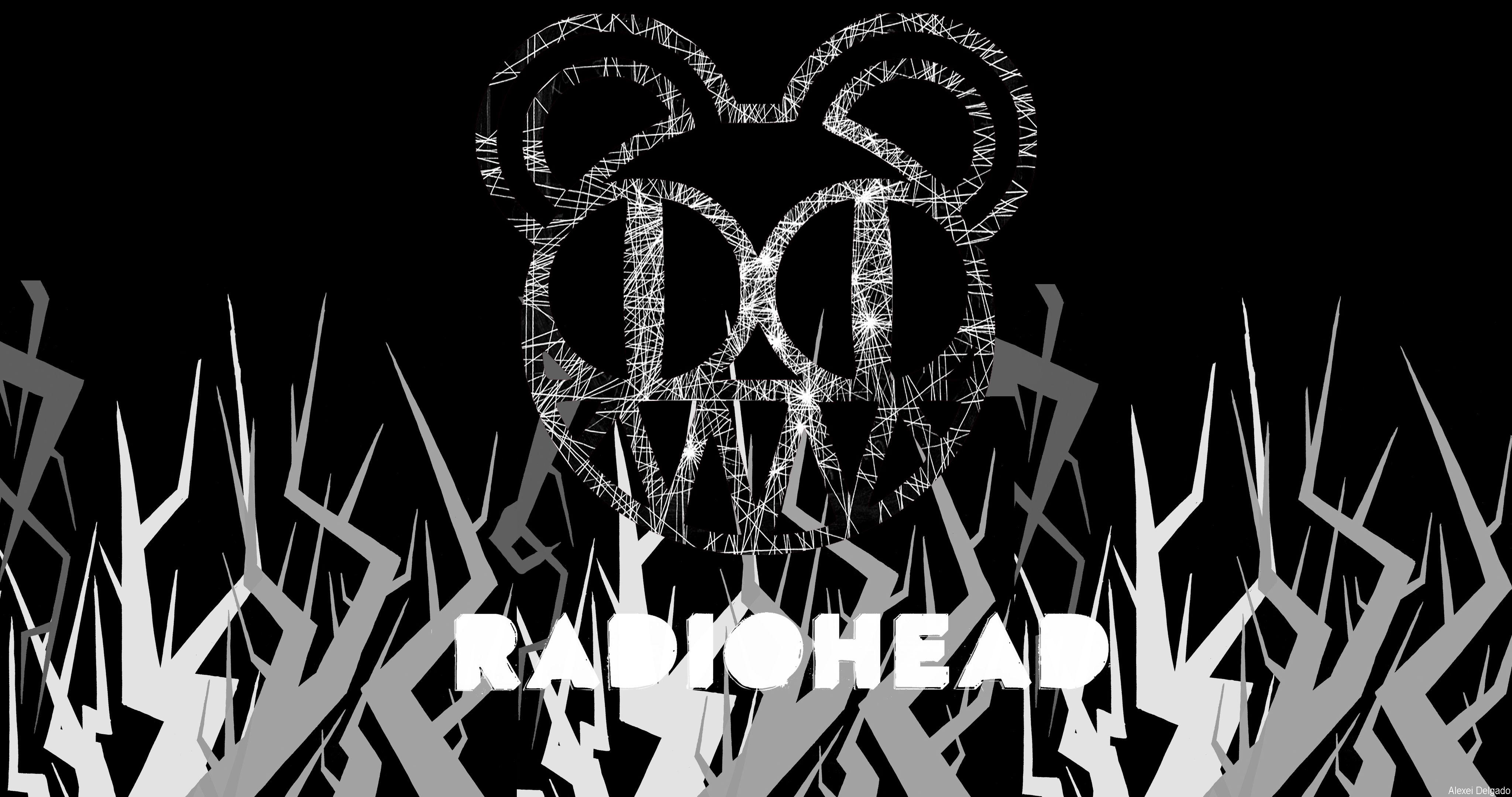 I made a Radiohead wallpaper that I think it went out cool. Enjoy