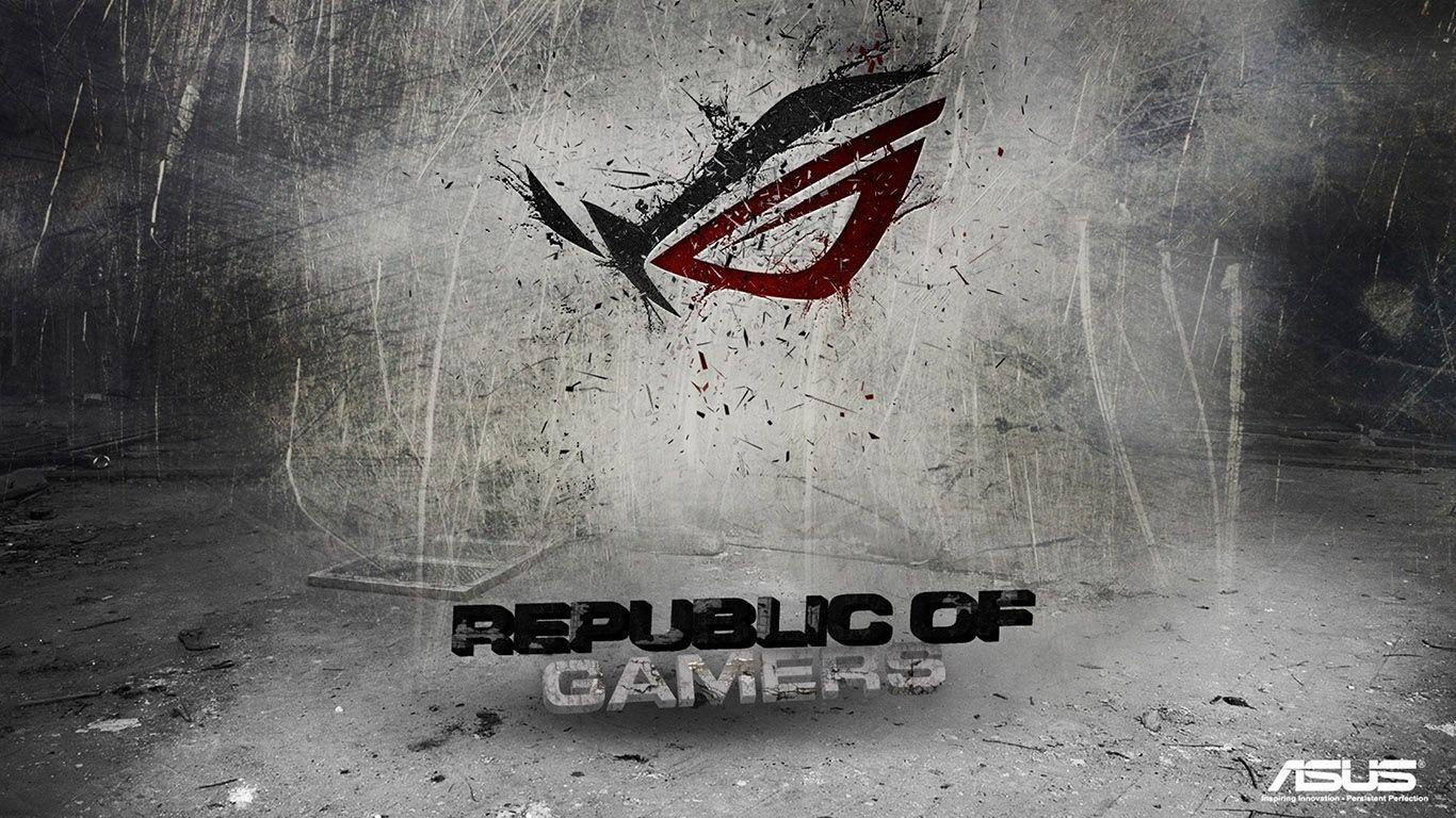 Republic Of Gamers Asus ROG Logo Laptop Wallpaper