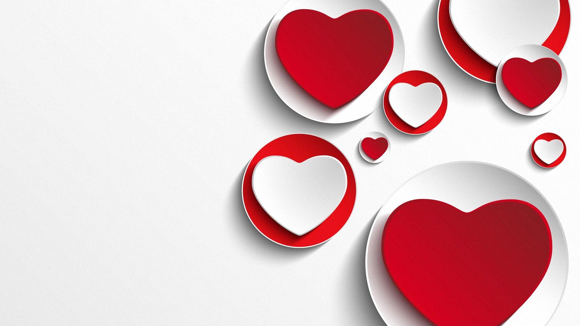 Sweet love heart romantic HD wallpaper