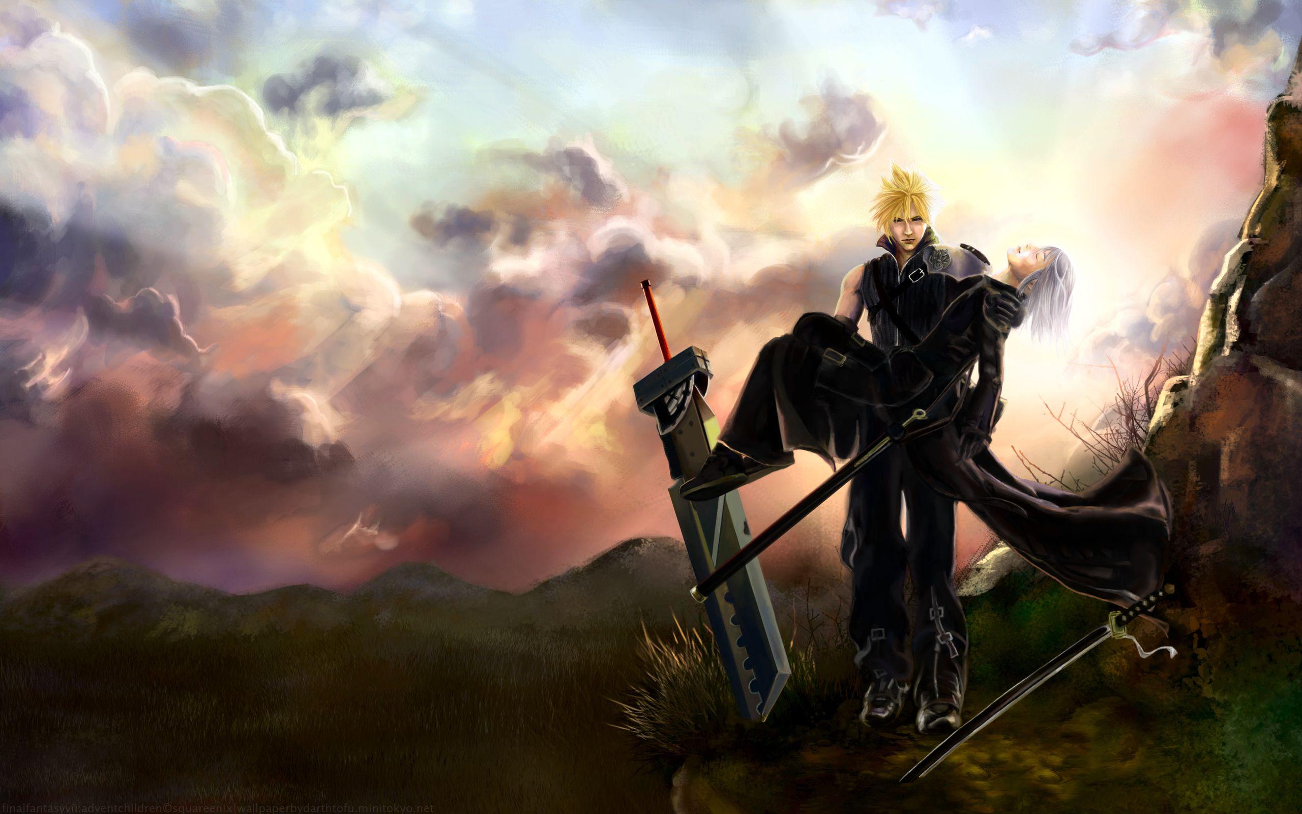 Final Fantasy VII HD Wallpaper Anime Image Board