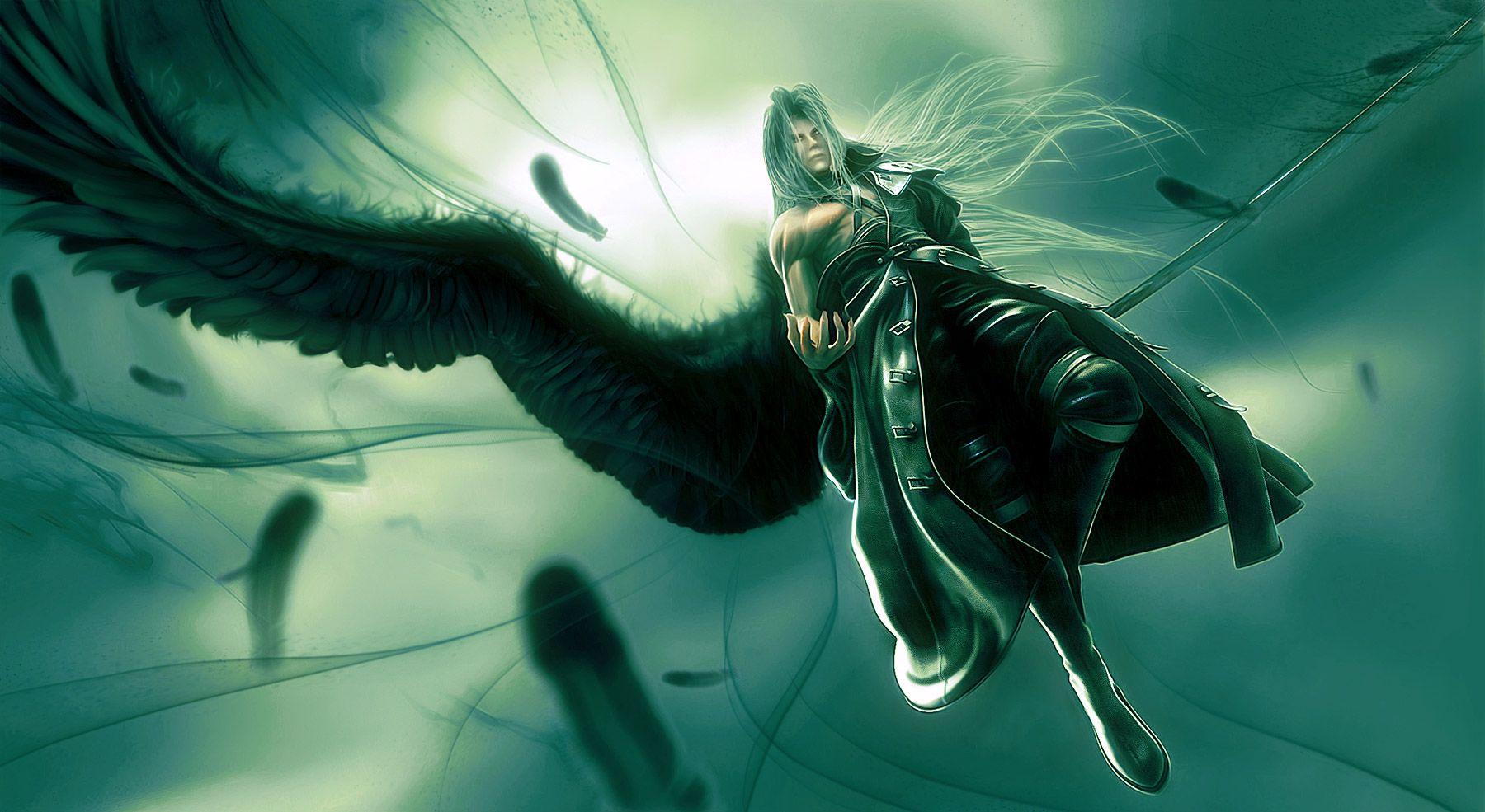 Sephiroth Fantasy VII Anime Image Board