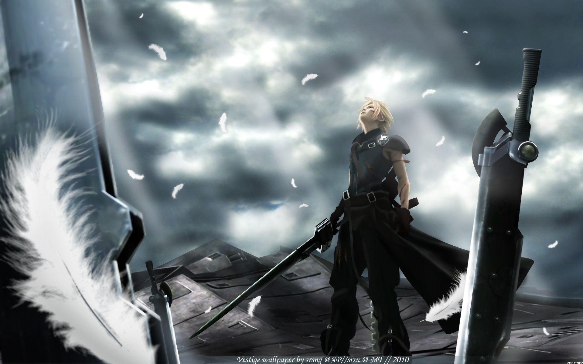 Cloud Final Fantasy 7 Wallpaper Background & Wallpaper