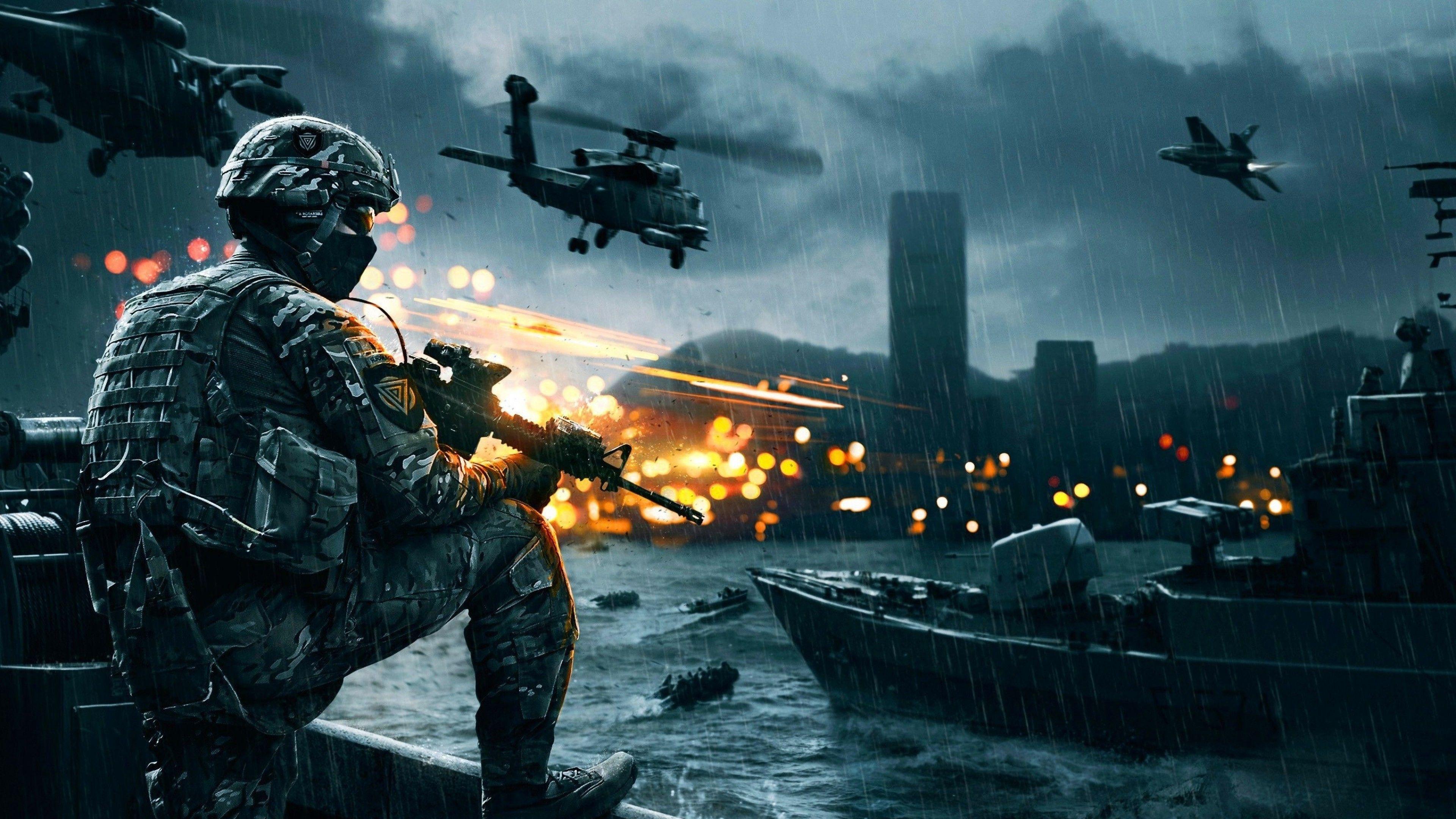 Battlefield HD Games, 4k Wallpaper, Image, Background, Photo