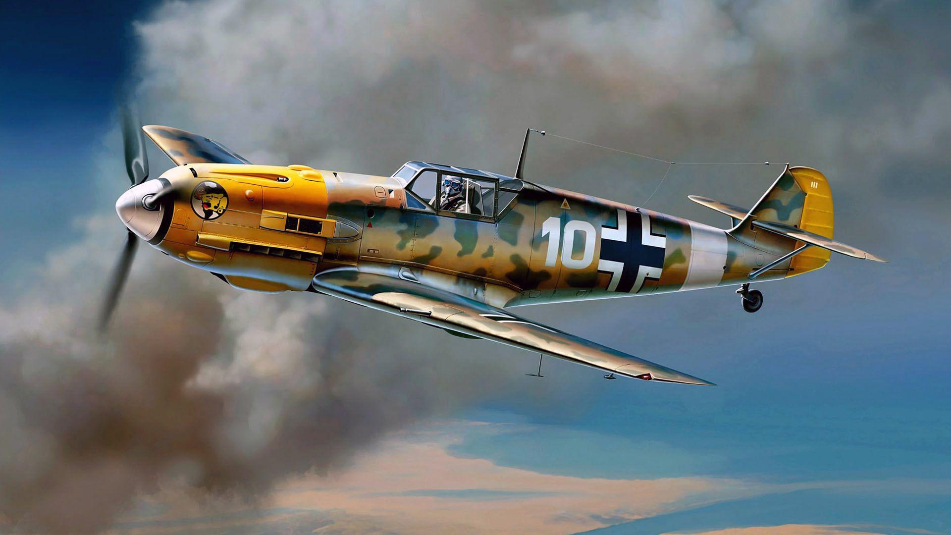 Messerschmitt Bf 109 Full HD Wallpaper