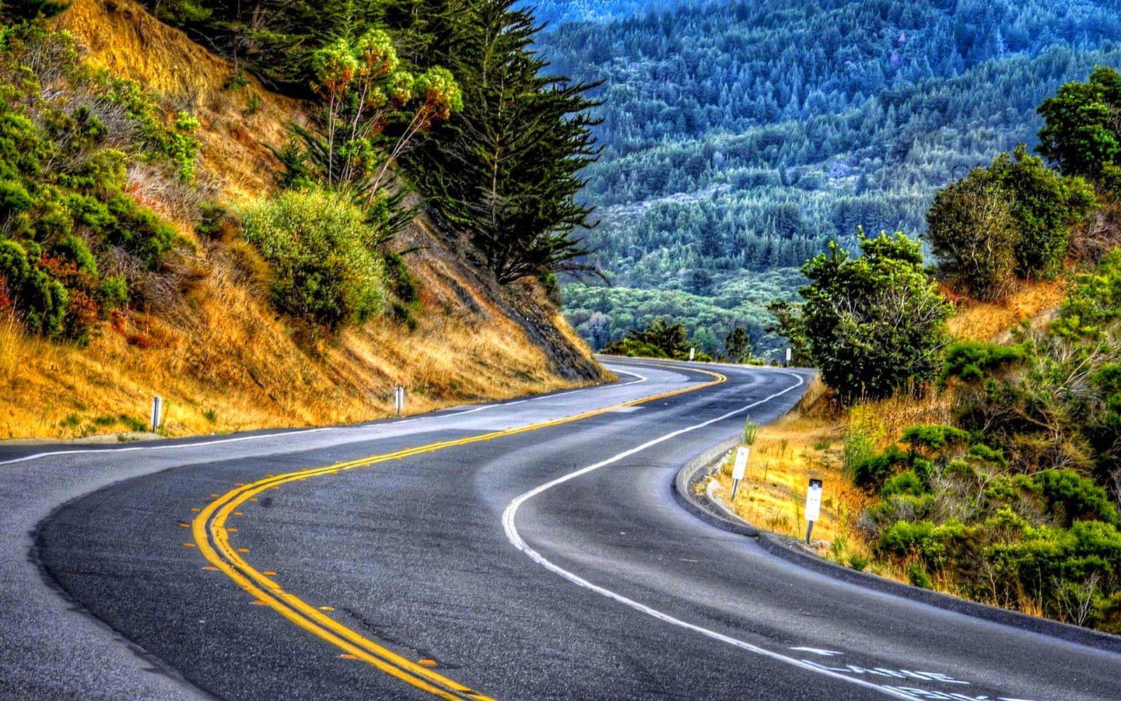 HDQ Cover Beautiful Road Image, Wallpaper for Desktop