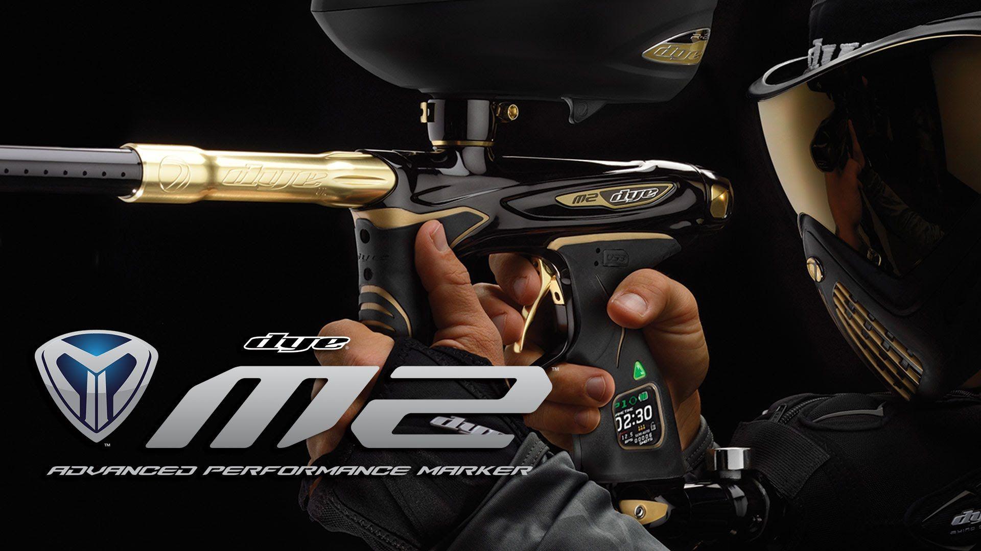 Introducing the new DYE M2 Paintball Gun