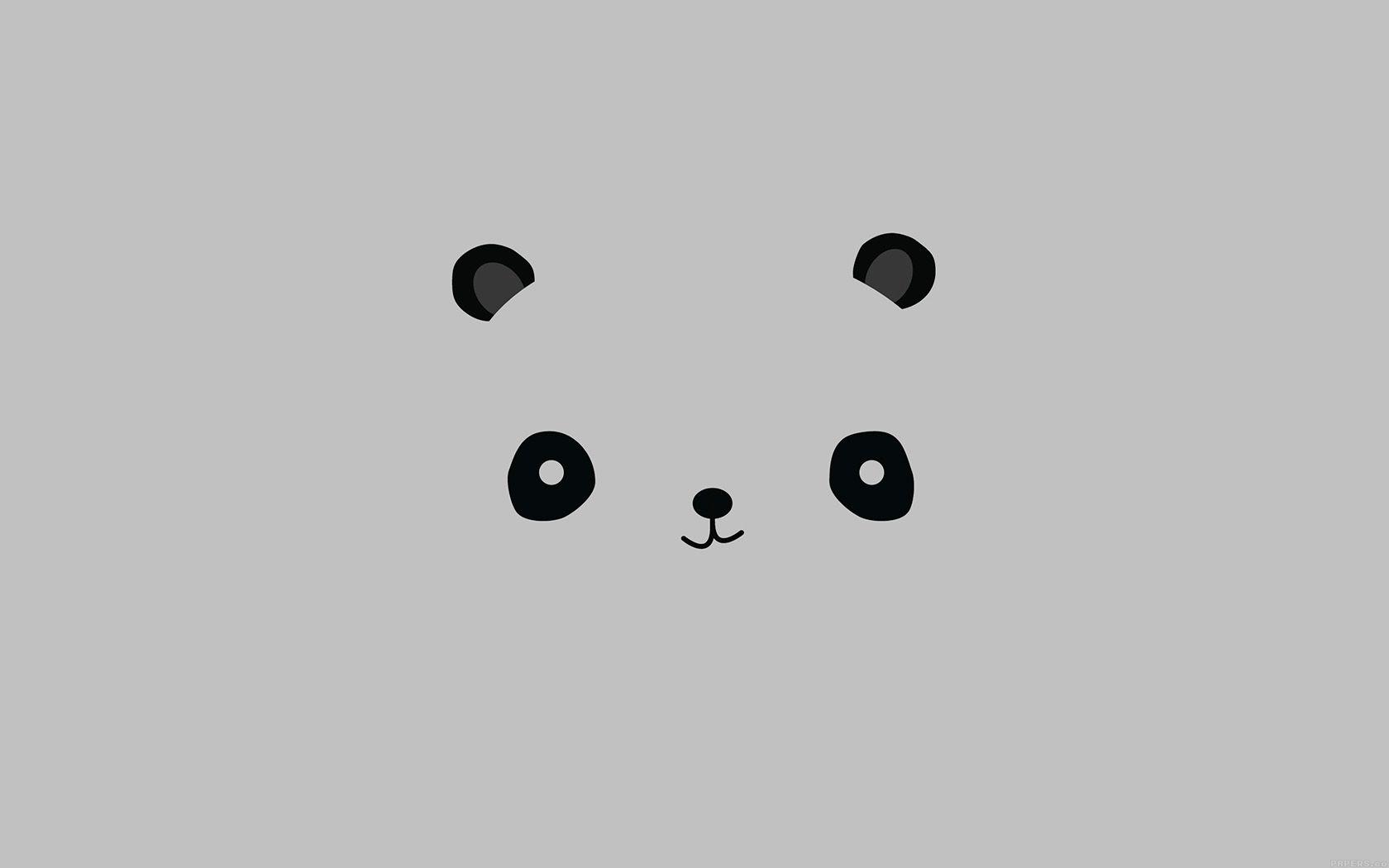 DesktopPapers.co minimal panda illust art