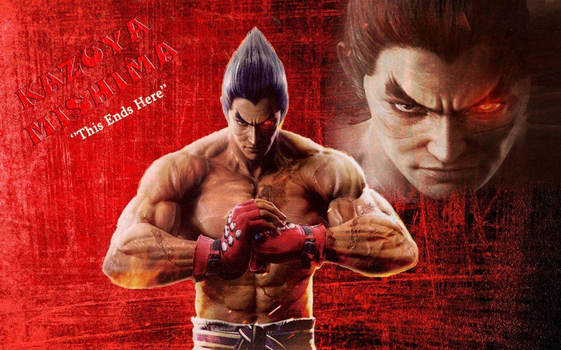 Download Kazuya Mishima Purple Aesthetic Wallpaper