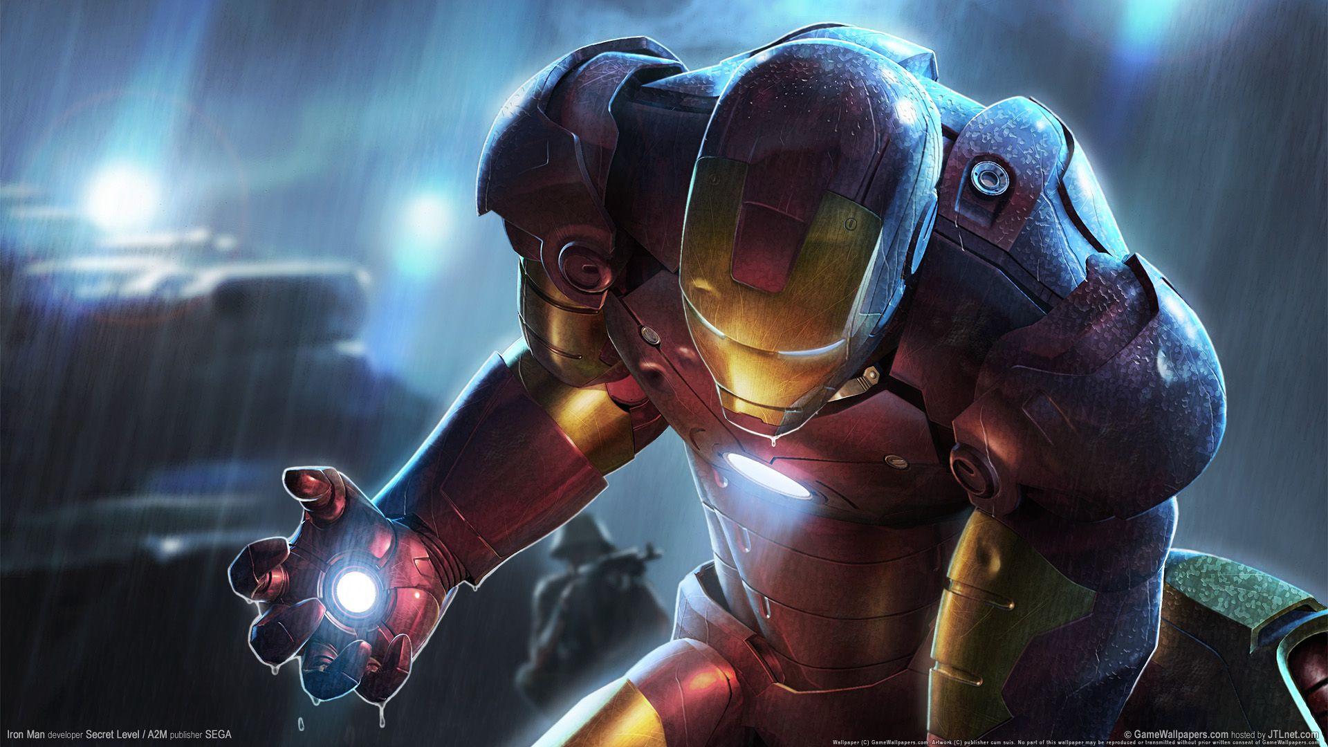 Iron Man Red Robot HD Wallpaper Populars Games Wallpaper Res