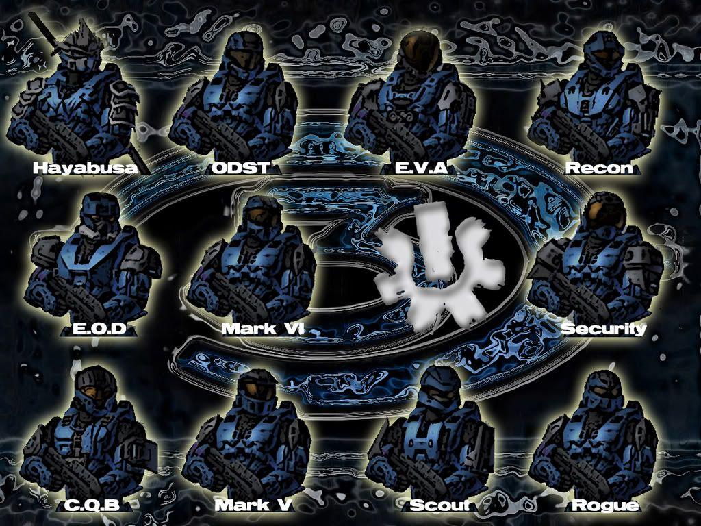 Bungie.net, Halo 3 Forum, Armor permutations wallpaper. .Spartans