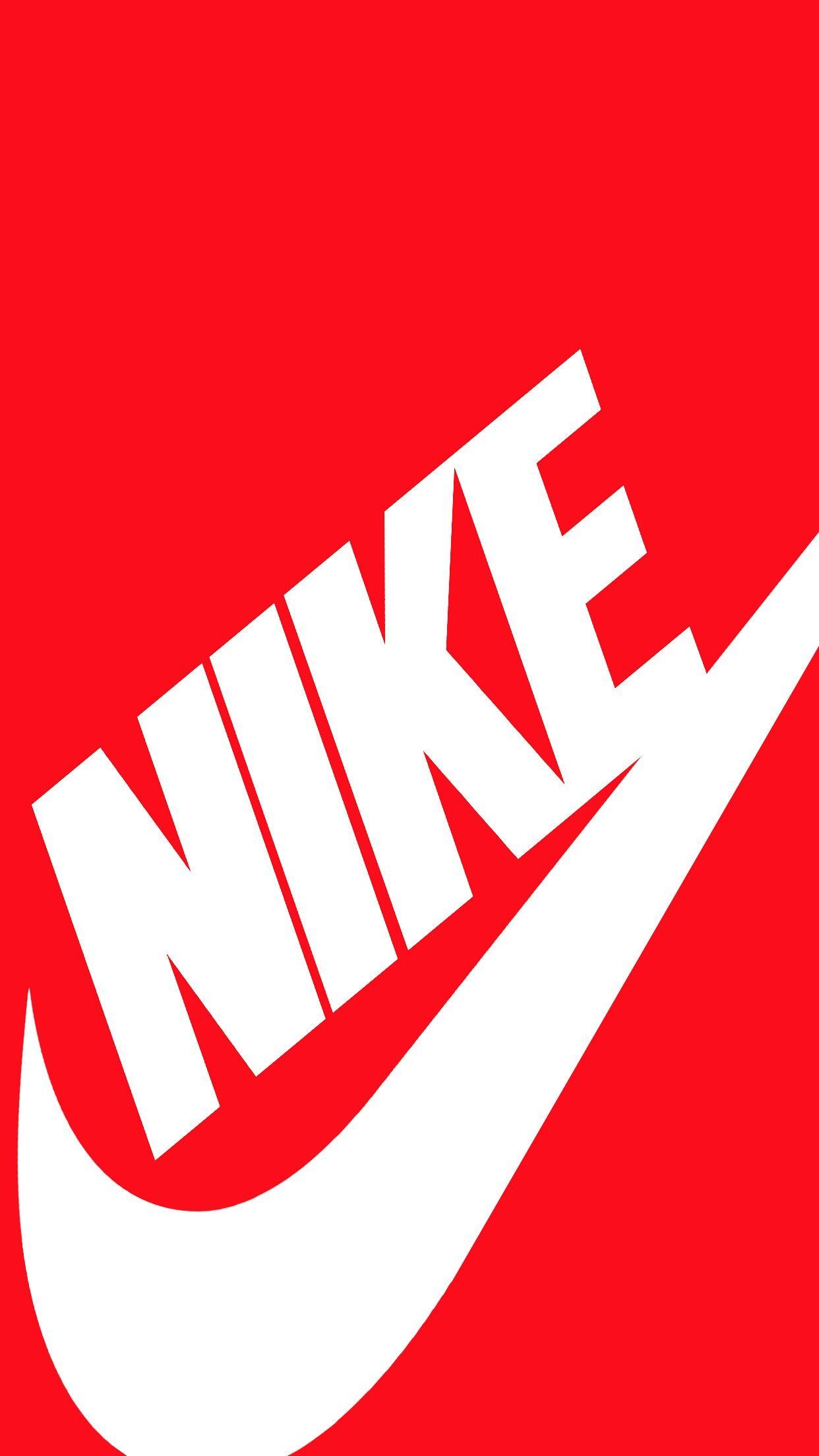 Nike iPhone Wallpaper Red in 2020
