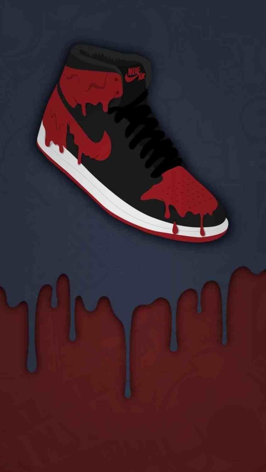 red nike wallpaper. Wall Painting Ideas