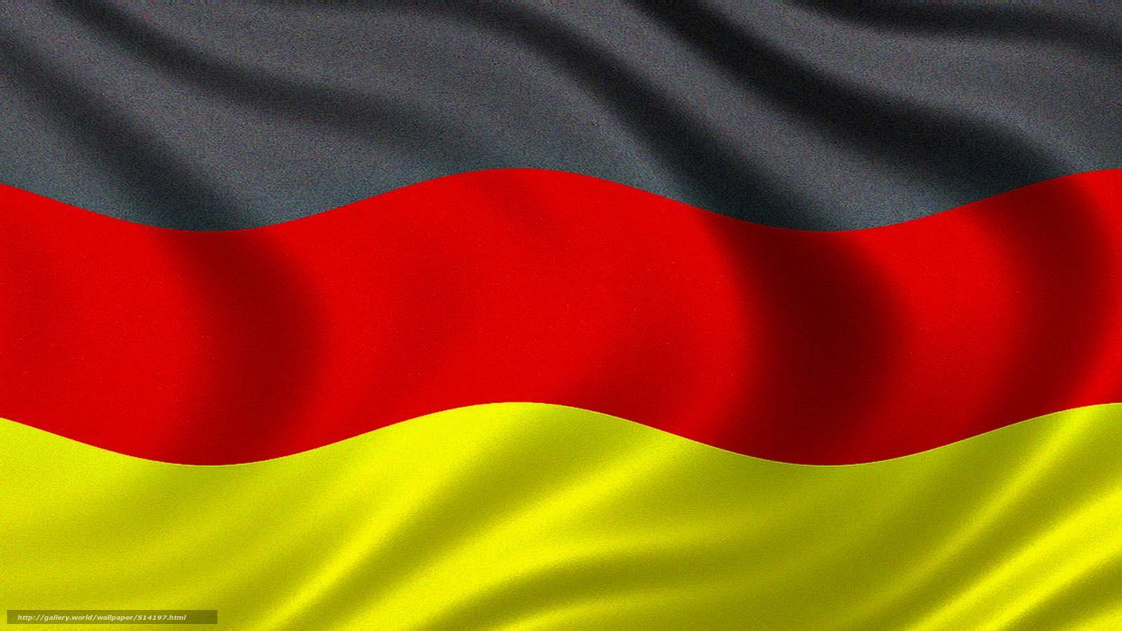 Download Hintergrund Flagge von Deutschland, Deutsch Flagge, Flagge