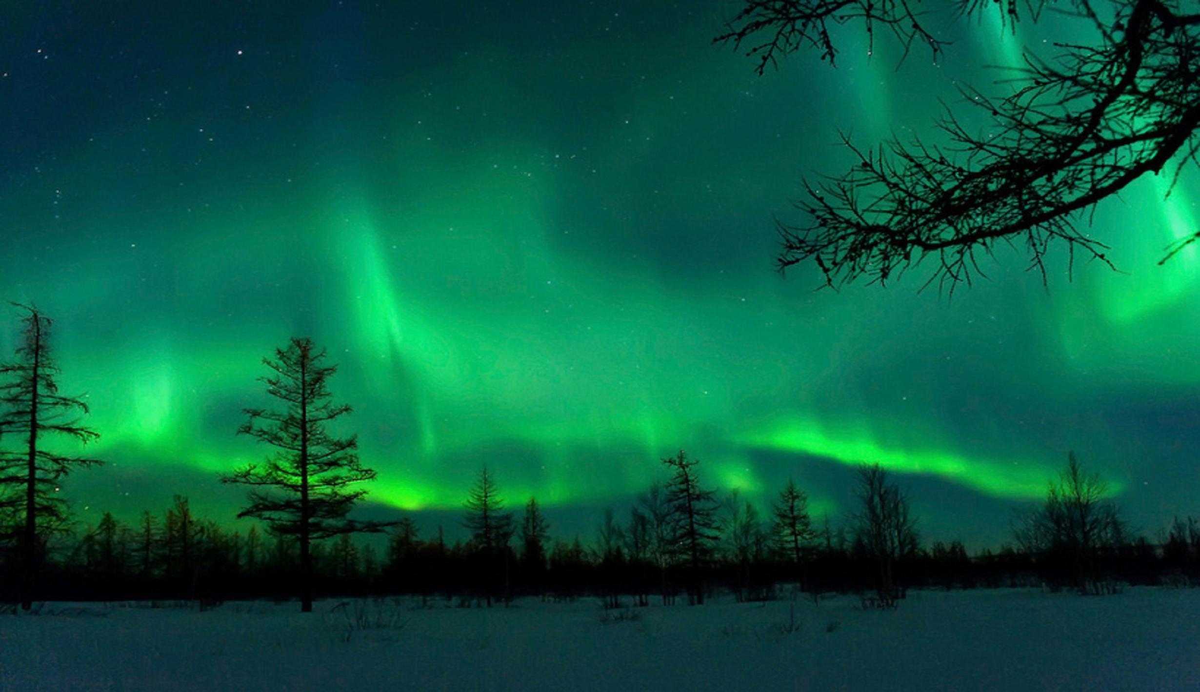 Aurora Borealis Wallpaper Widescreen HD Image Of Mobile