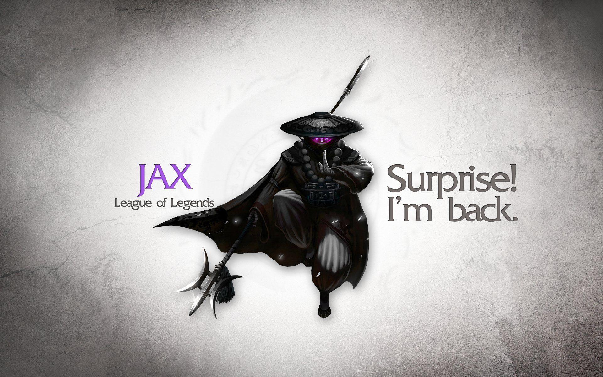 Jax (League Of Legends) HD Wallpaper