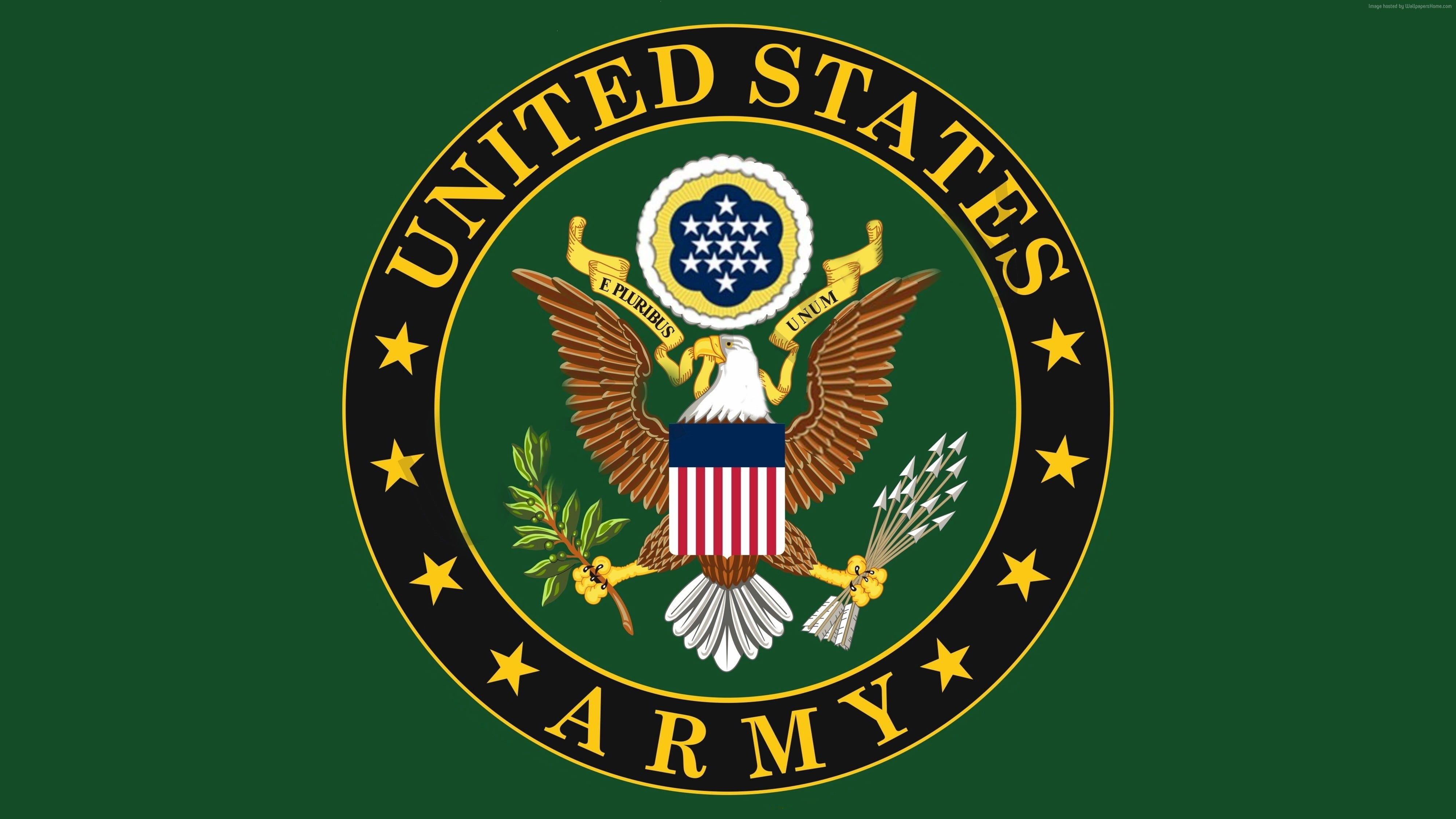 United States Army logo HD wallpaper
