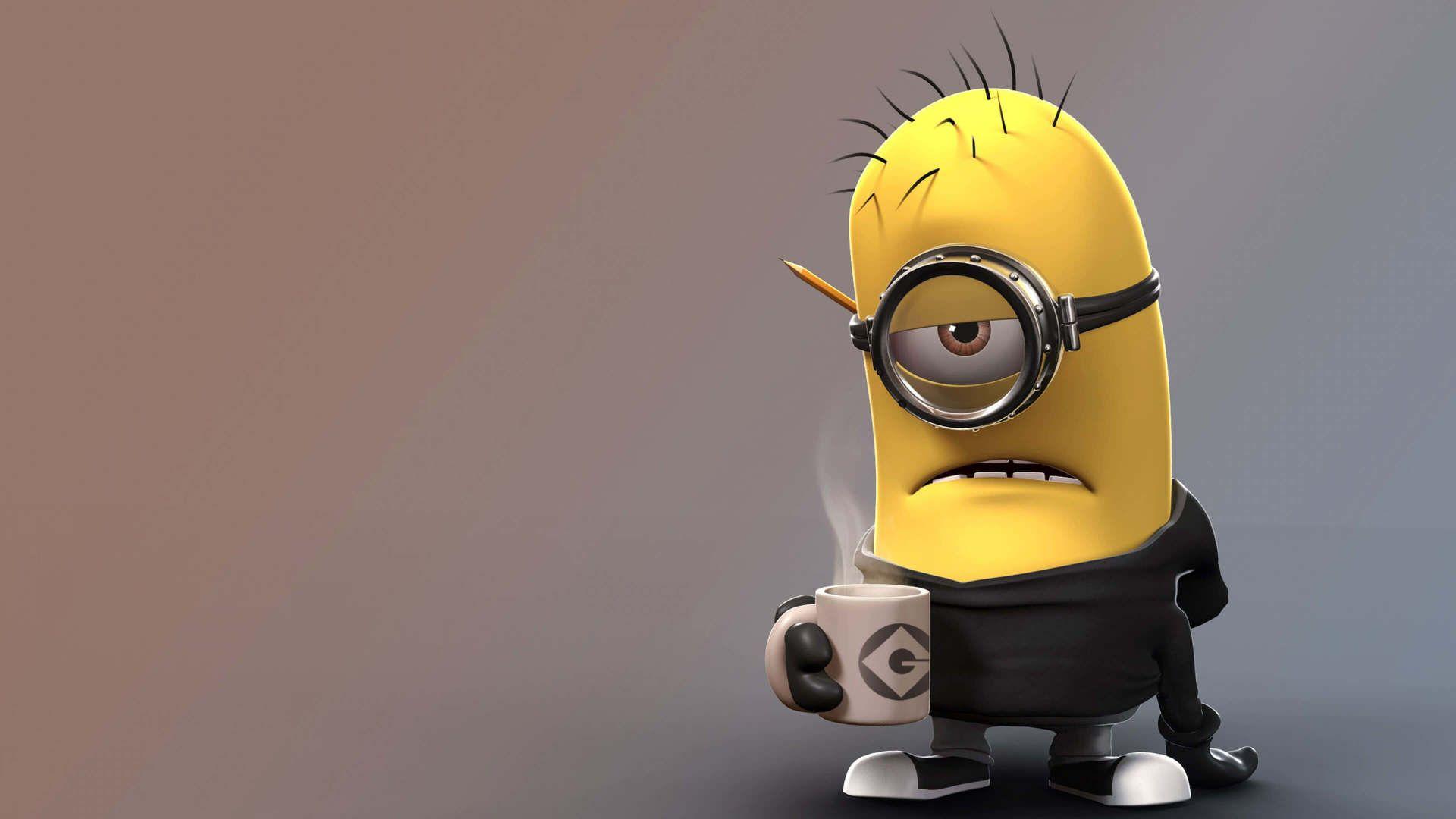 Despicable Me Angry Minion Laptop Full HD 1080P HD 4k
