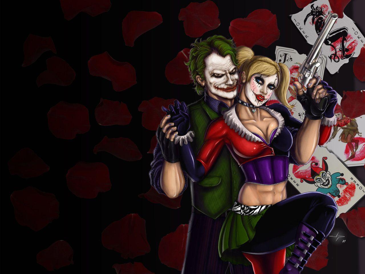 Joker and Harley Wallpaper