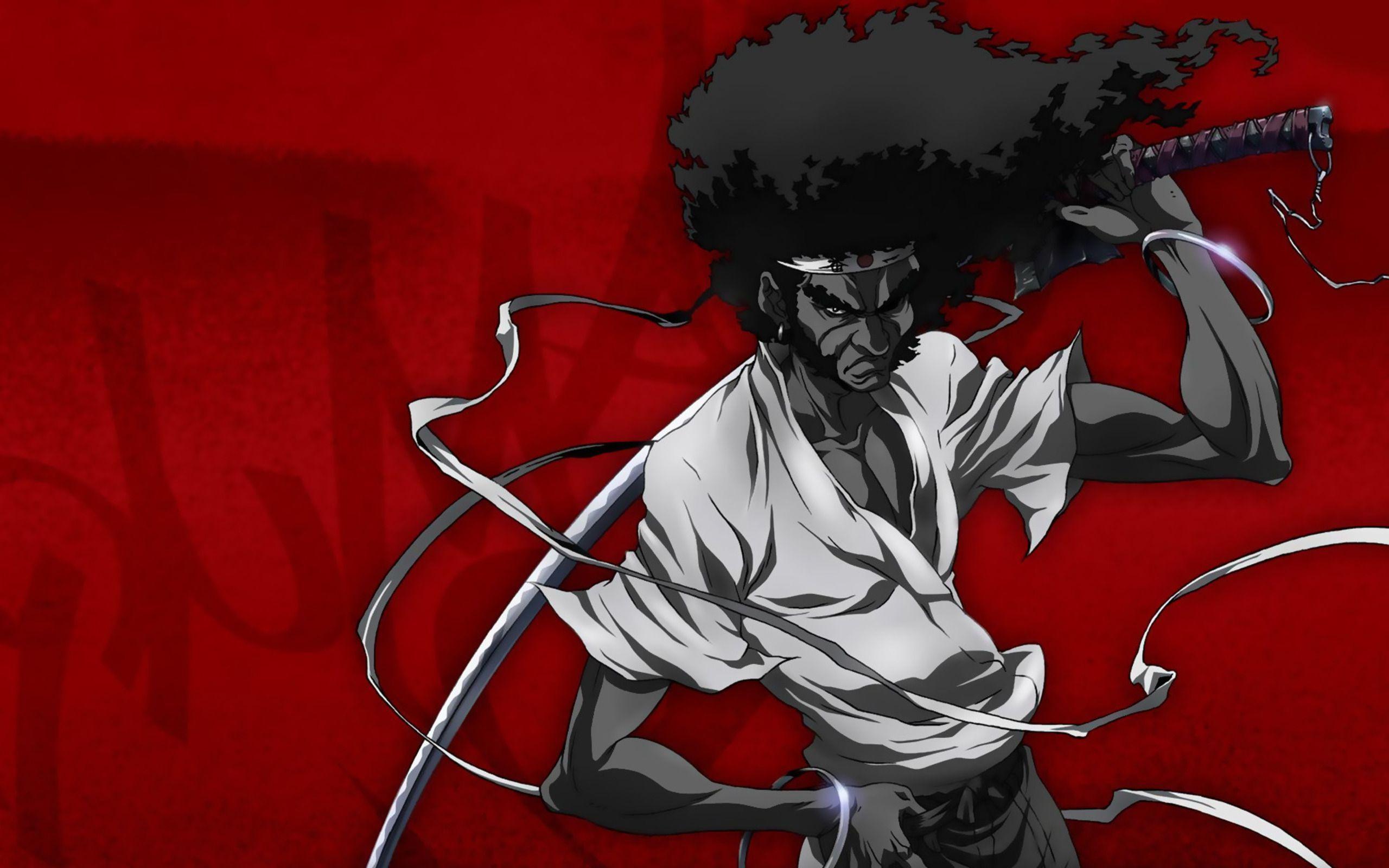 Afro Samurai. Afro Artworks. Afro samurai, Samurai