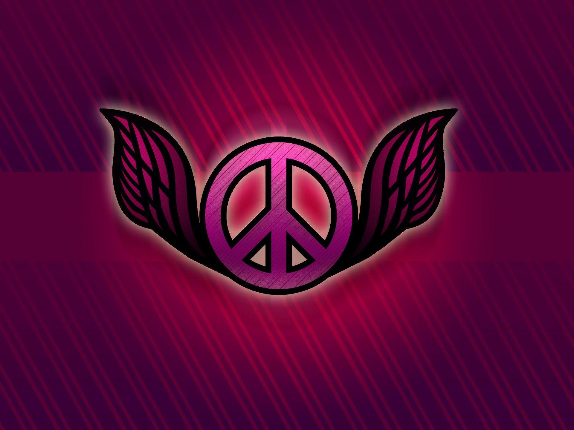 Peace Logo Abstract, HD Logo, 4k Wallpaper, Image, Background