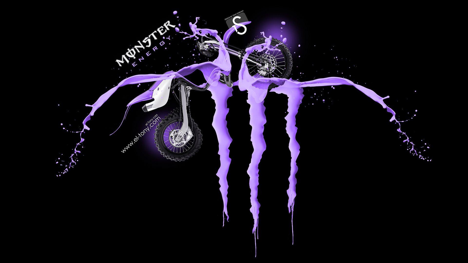 Monster Energy Logo Wallpapers Blue - Wallpaper Cave