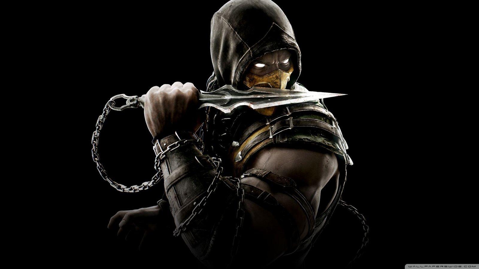 Mortal Kombat X Scorpion ❤ 4K HD Desktop Wallpaper for 4K Ultra HD