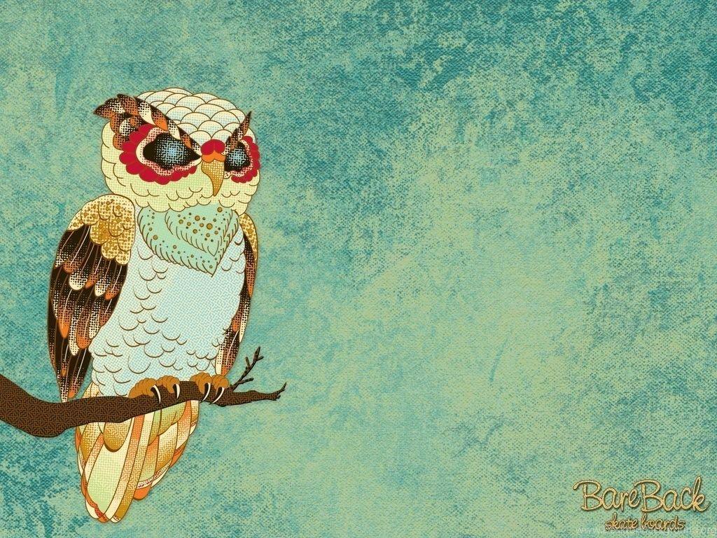 Top Vintage Owl Background Image For Desktop Background