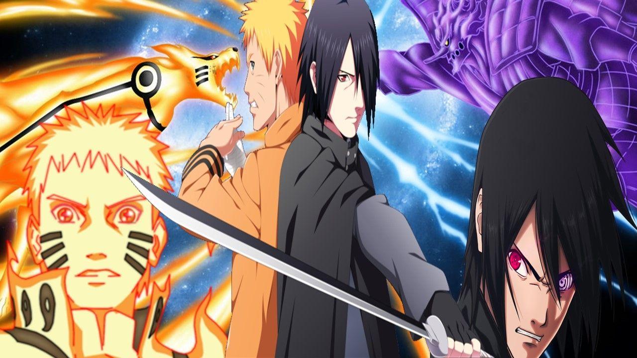 Hokage Naruto Uzumaki VS Sasuke Uchiha