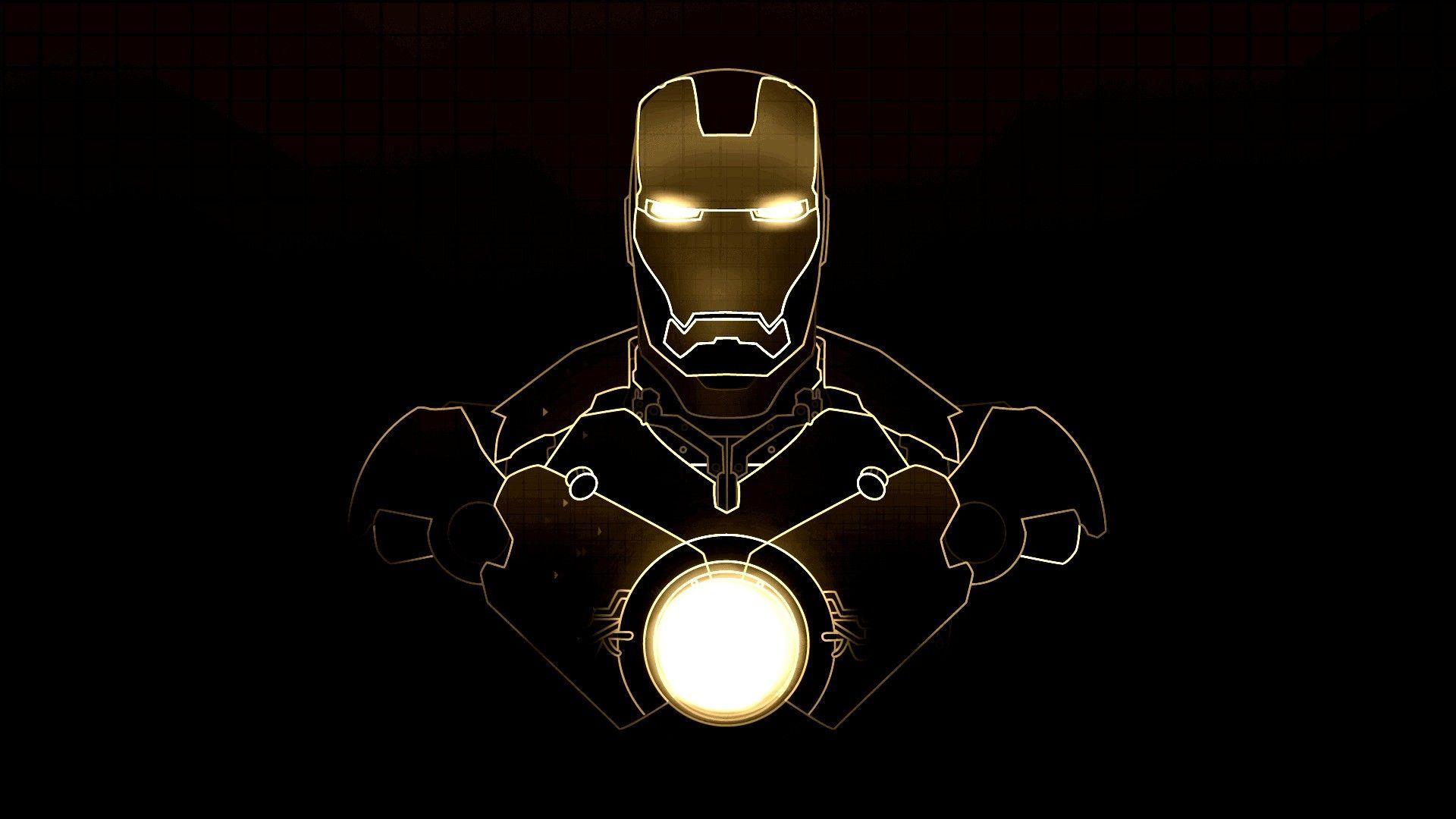 Wallpaper.wiki Arc Reactor Iron Man Background Full HD PIC