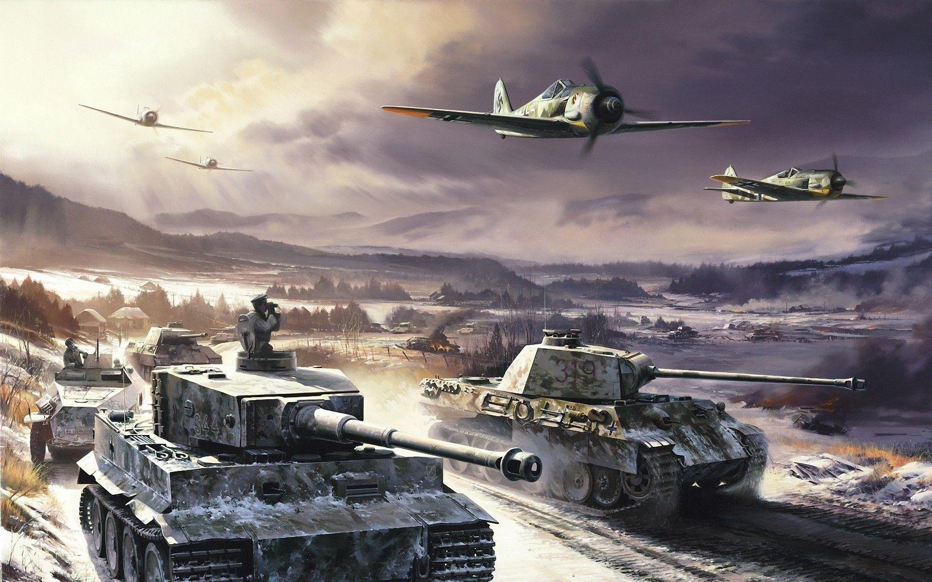WW2 Tank Wallpaper
