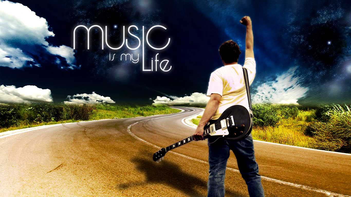 Music MY Life Latest HD Wallpaper Free Download. New HD Wallpaper