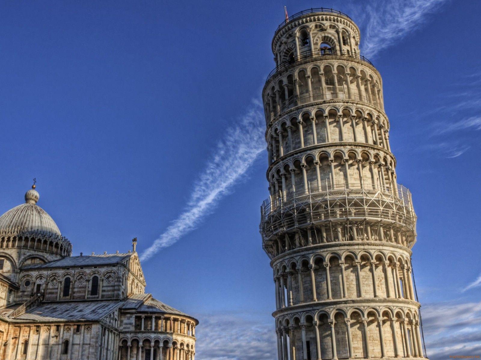 Leaning Tower Of Pisa From Italy wallpaper
