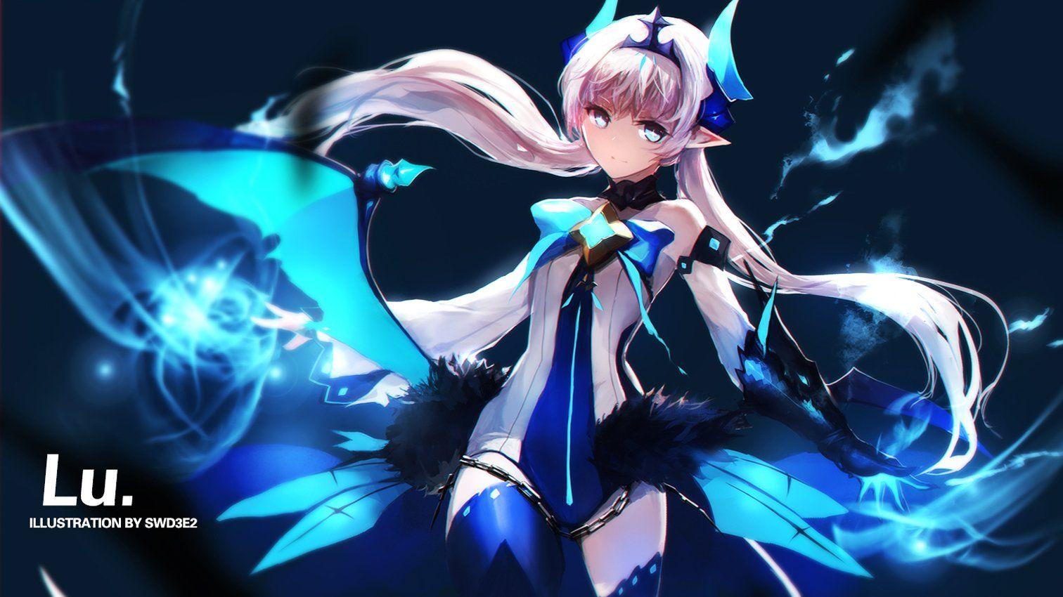 Lu (Elsword) HD Wallpaper and Background Image