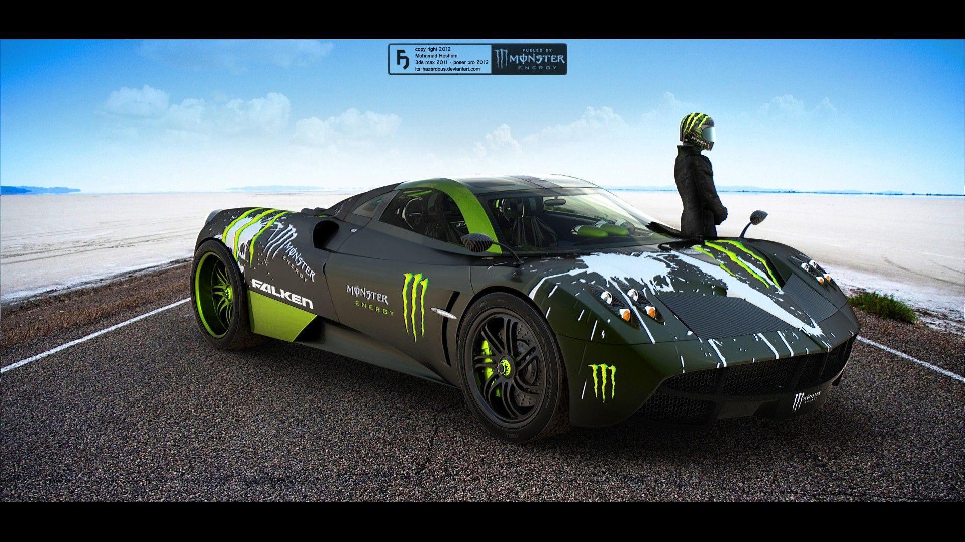 Download the Monster Energy Ferrari Wallpaper, Monster Energy