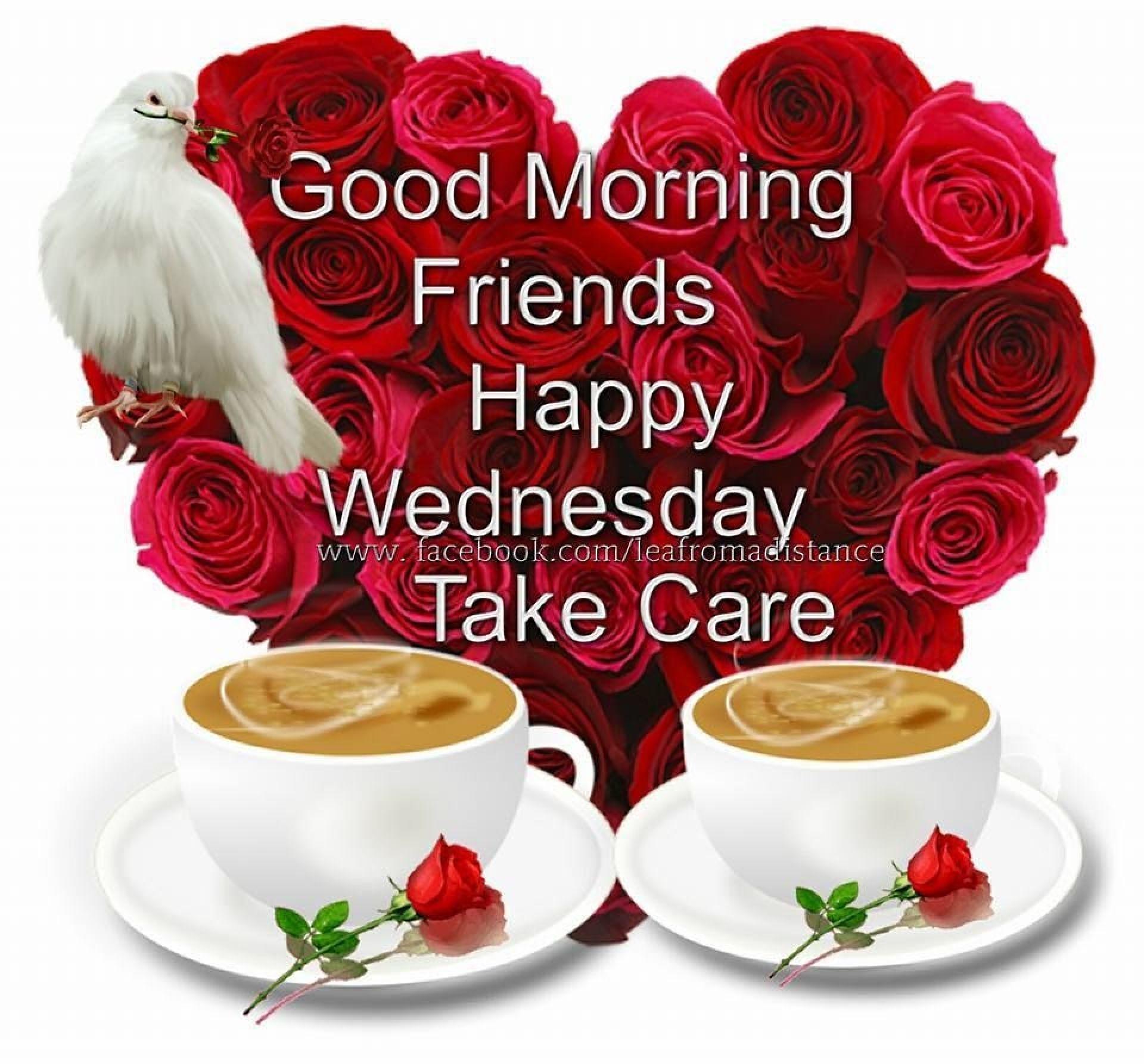 good morning friends happy wednesday take care good morning 960 X