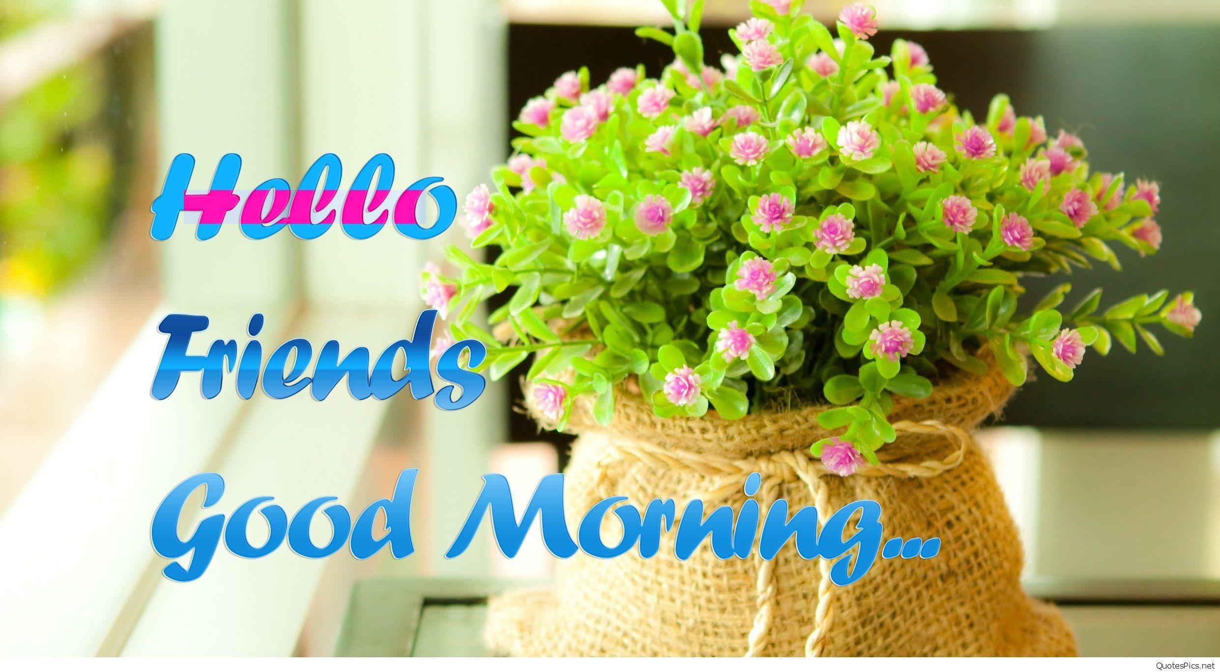 Good Morning HD image romantic love With Flowers hq photo