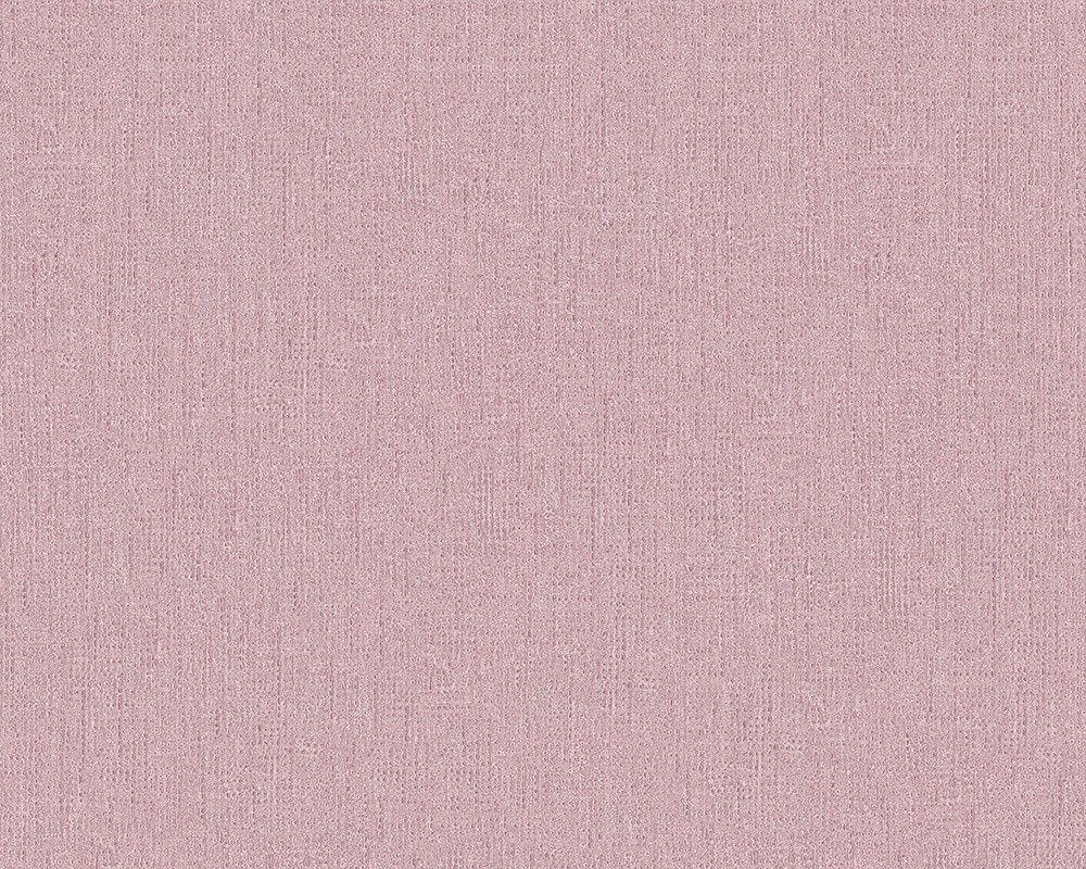 Andora Plain Pink Vinyl Wallpaper