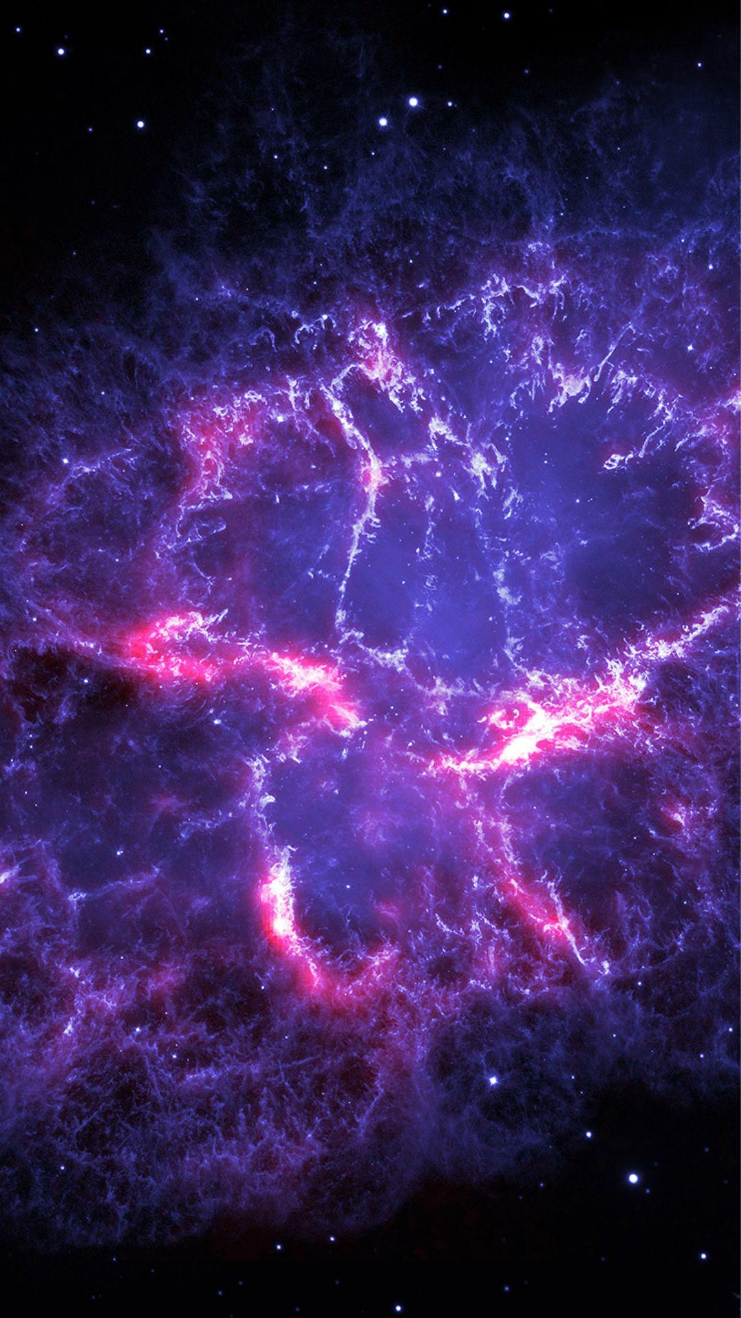 Wallpaper.wiki Space Astronomy Galaxy Dark Purple Star Iphone 6