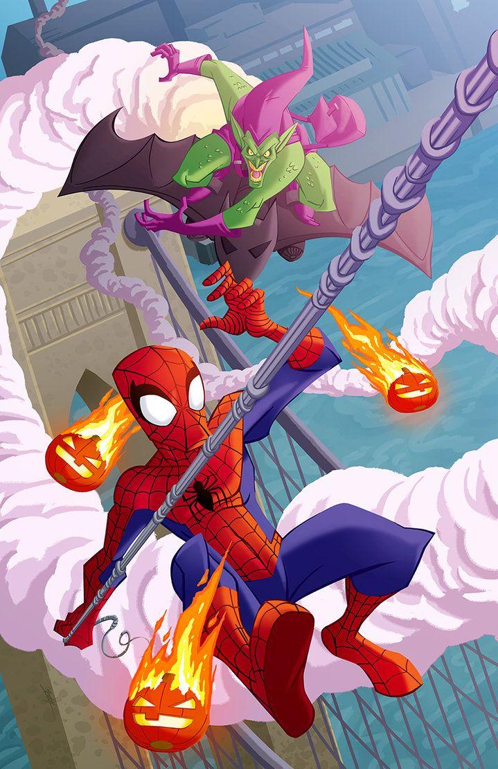 Spiderman vs Green Goblin