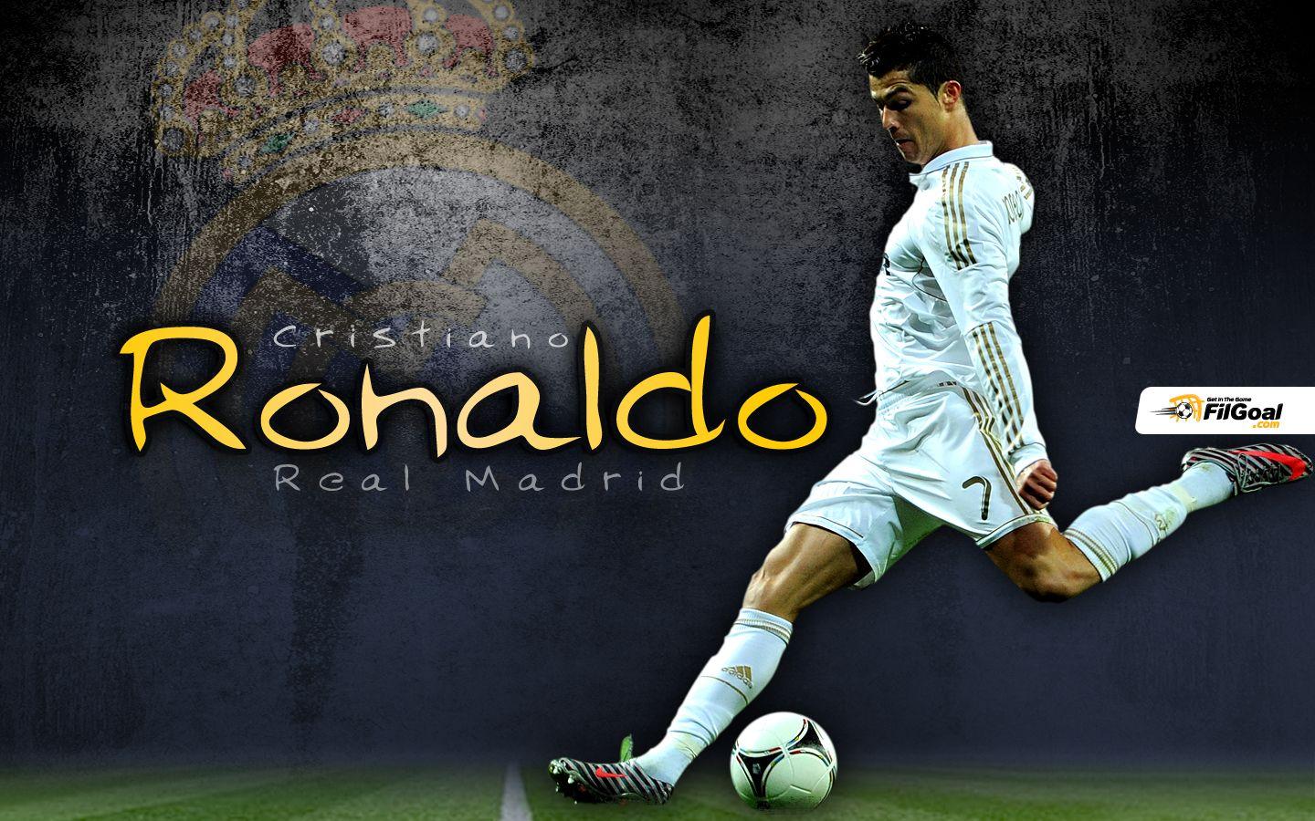 Cristiano Ronaldo. Background screen and 32 goals in two minutes