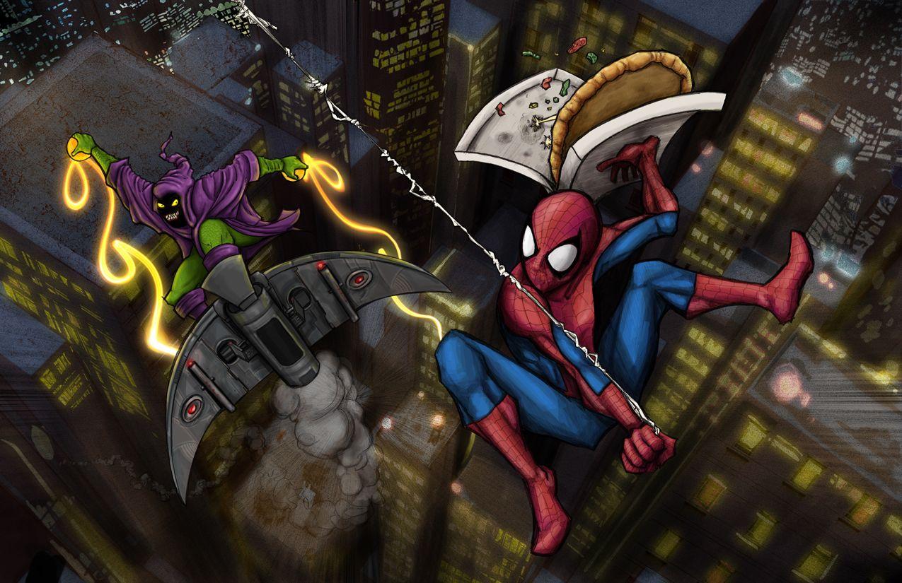 Spiderman vs Green Goblin. DReager1's Blog