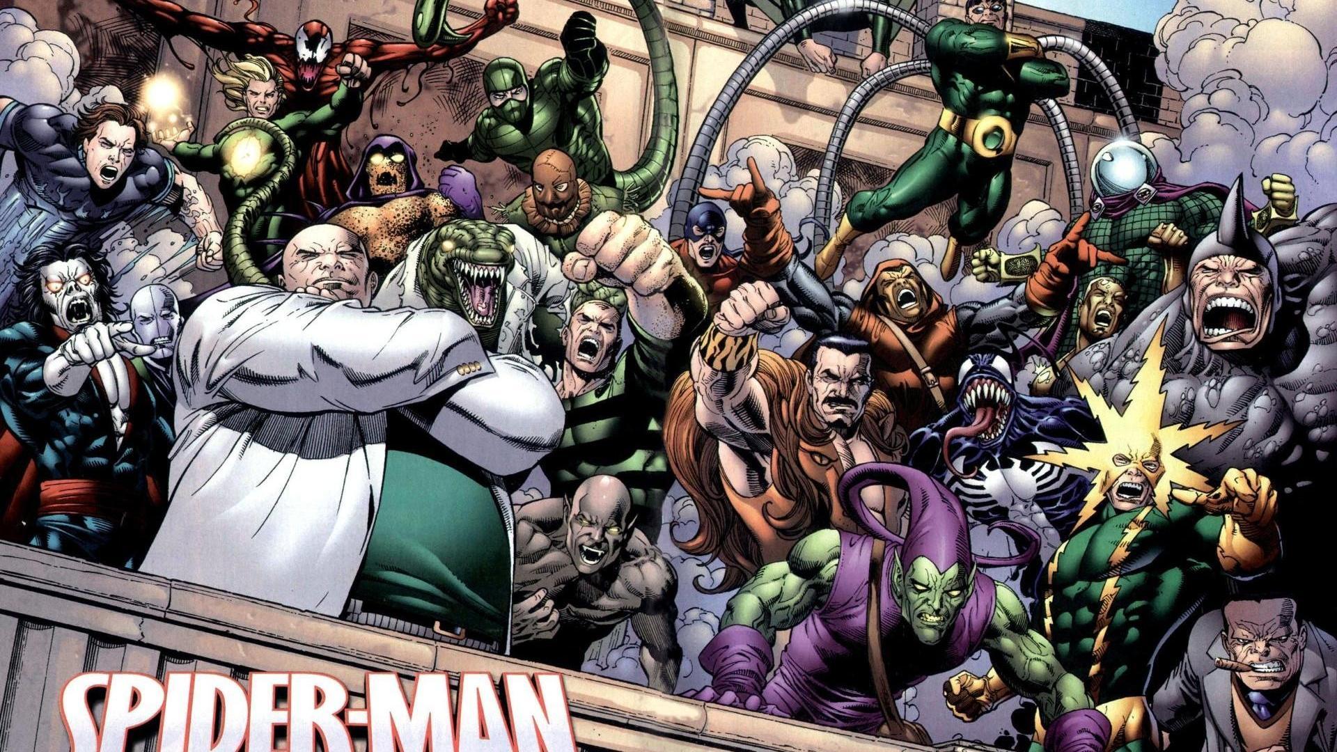 Comics Venom Spider Man Marvel Doctor Octopus Green Goblin Wallpaper
