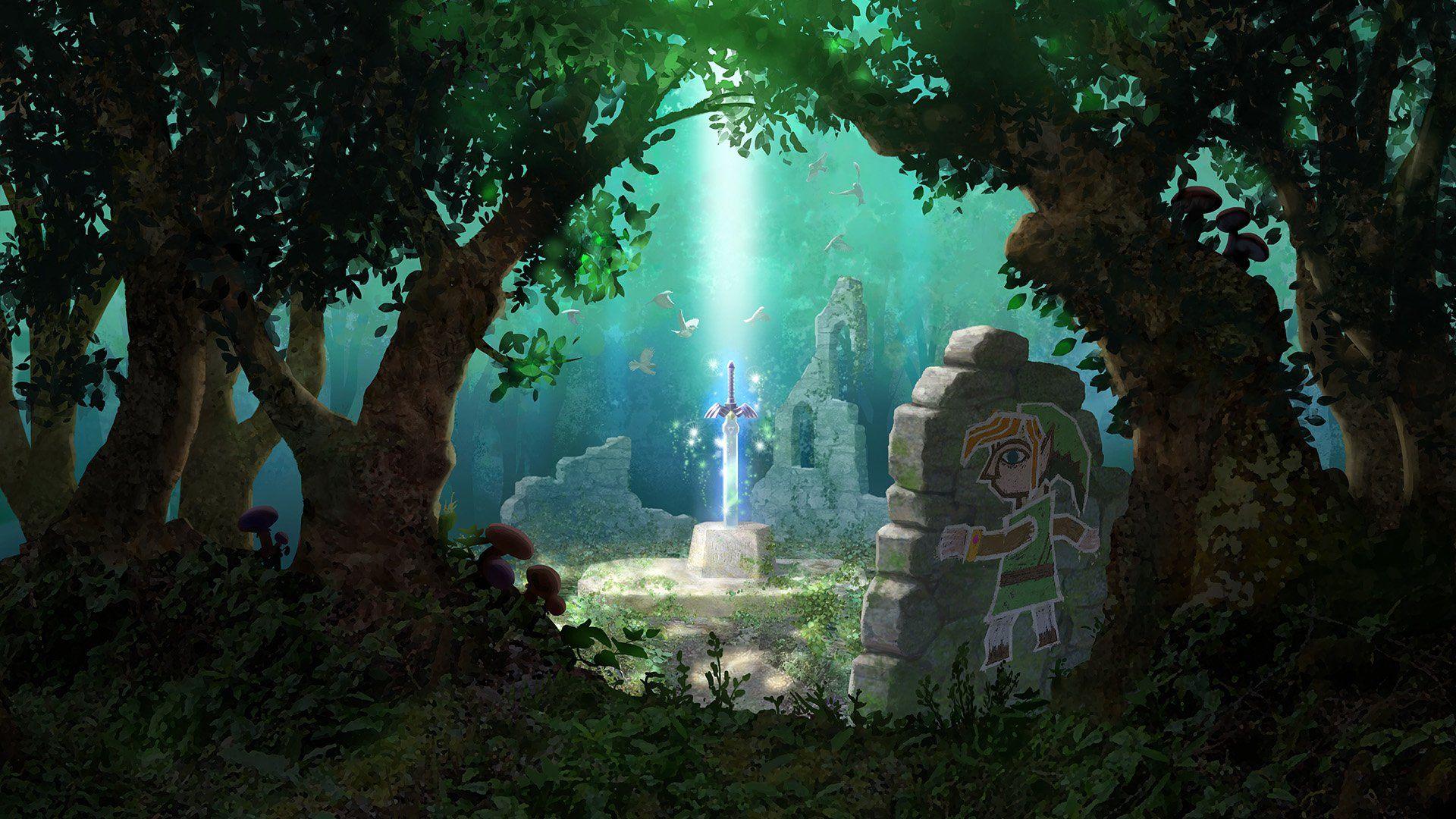 Link Land of Hyrule Legend of Zelda: Tears of the Kingdom - Etsy