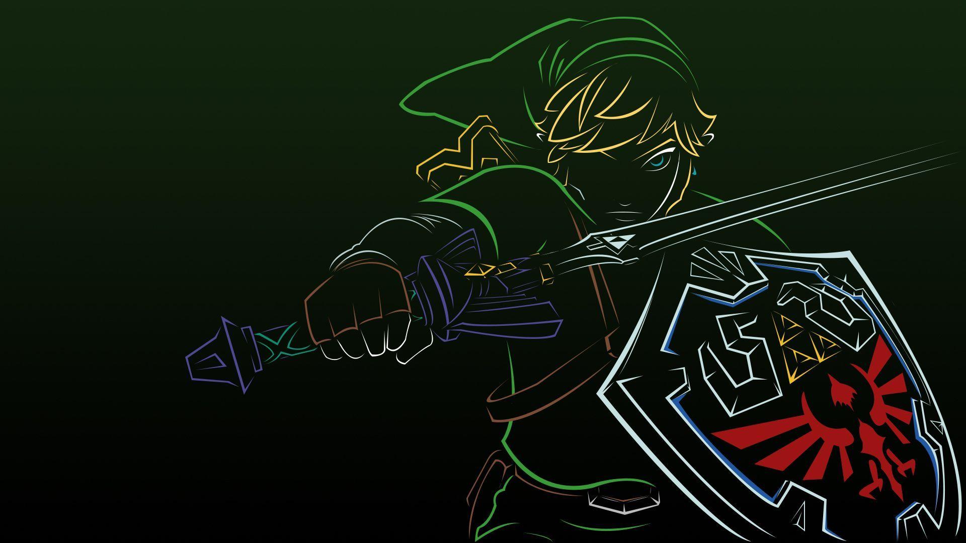 Furious Zelda Link Desktop Wallpaper - Zelda Wallpaper for Desktop