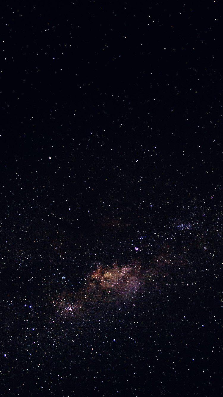 iPhone, Stars, Galaxy, Space, Black. Stickers