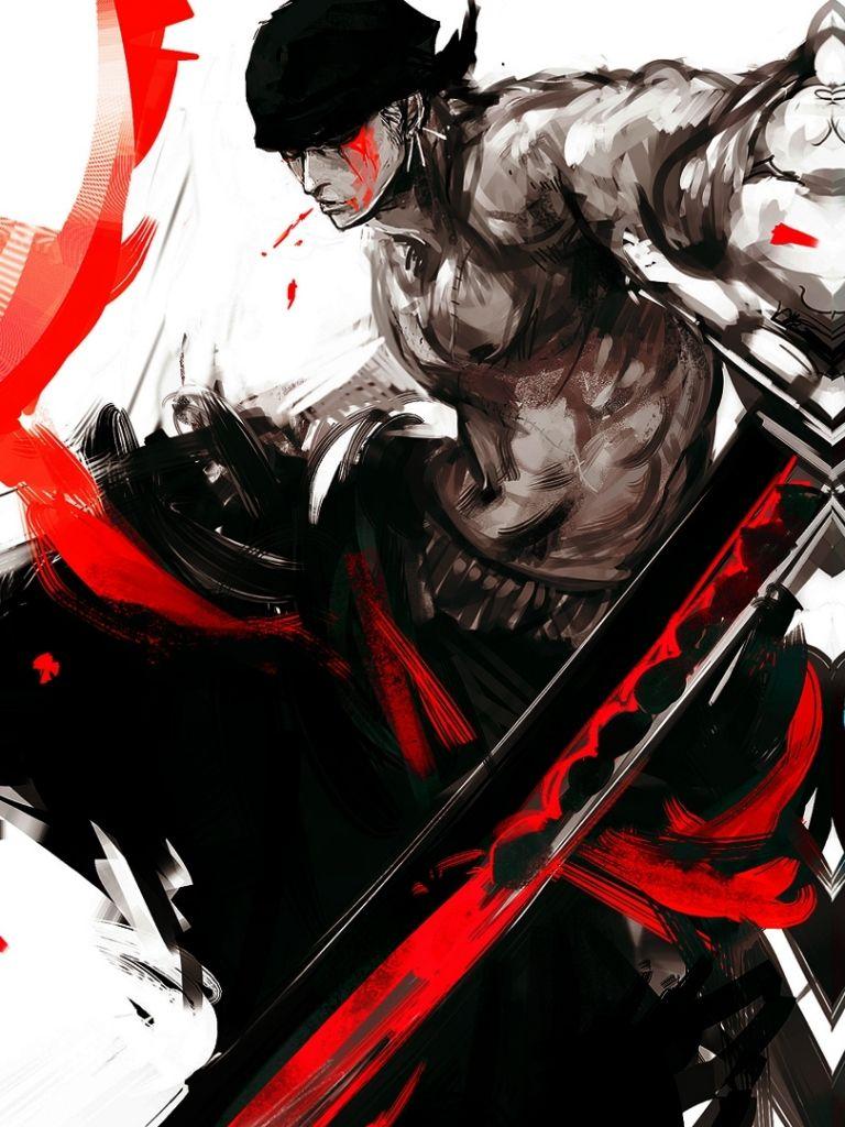 One Piece Zoro Mobile Wallpapers Wallpaper Cave