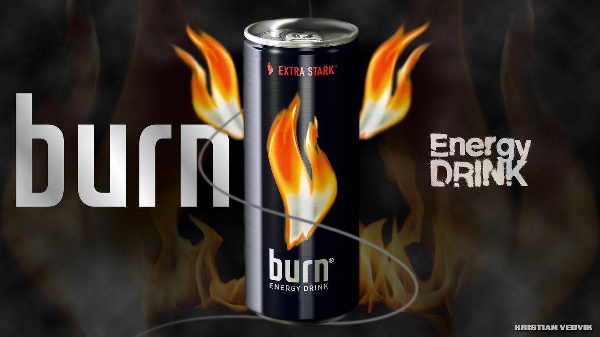Burn Energy Drink Wallpaper