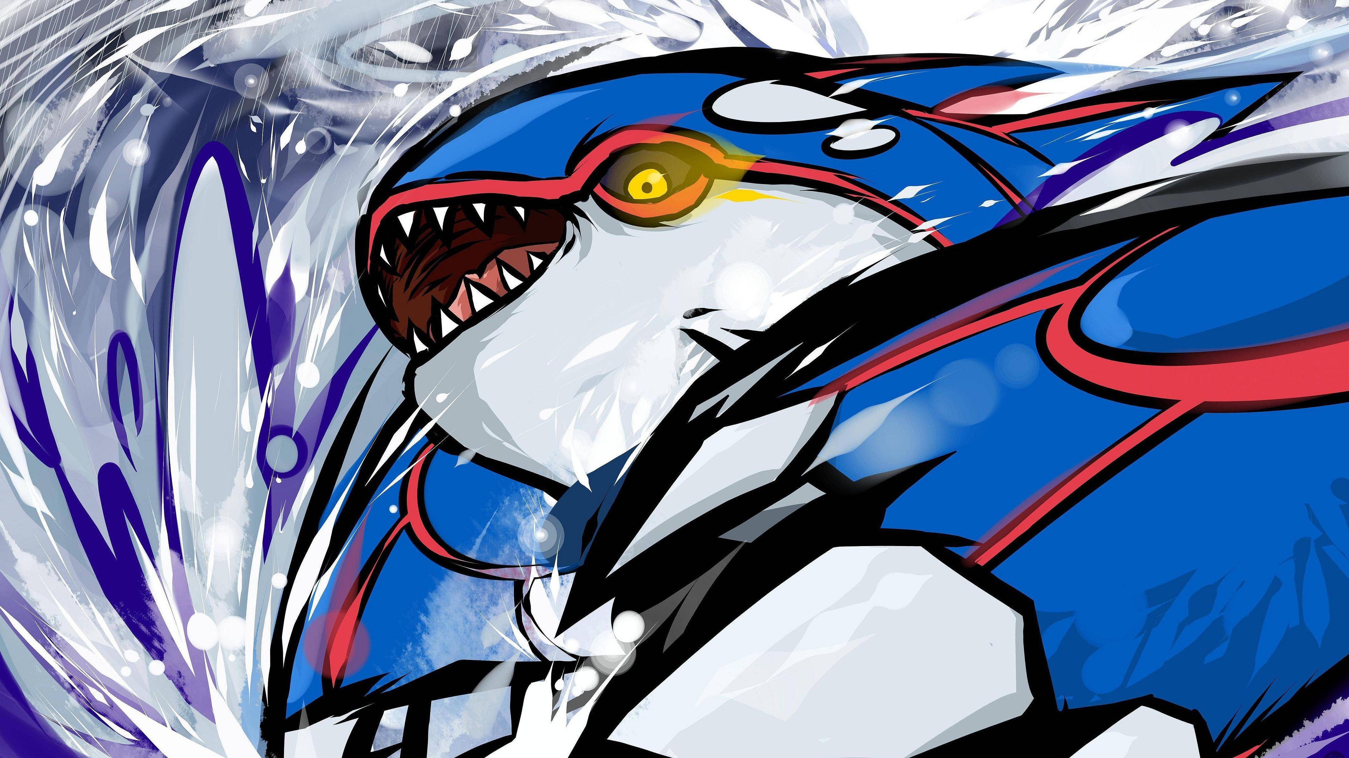 Kyogre Pokémon HD Wallpaper Background Wallpaper. HD Wallpaper