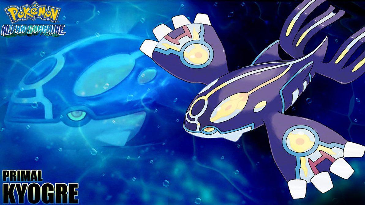 Pokemon Alpha Sapphire: Primal Kyogre Wallpaper